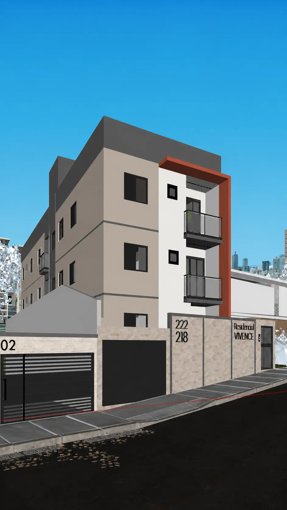 Apartamento 02 dormitórios RESIDENCIAL SANTA TERESA